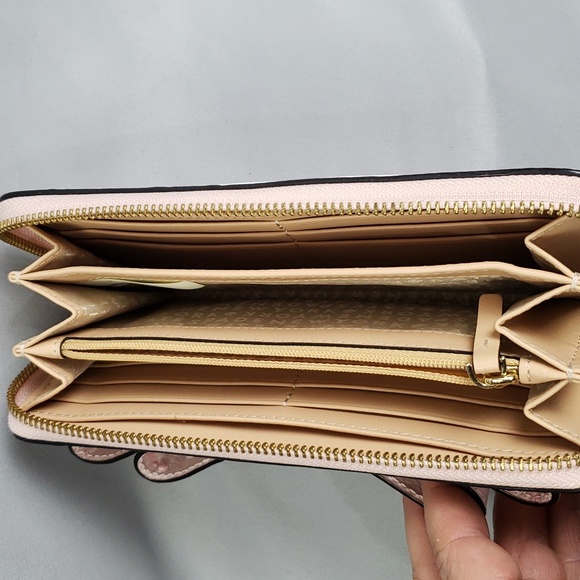 NWOT Kate Spade New York Light Pink Bow Wallet - Picture 11 of 14